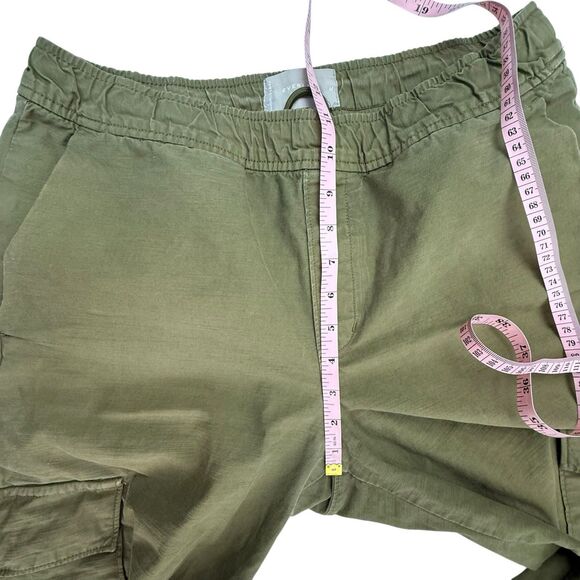 Everlane Cargo Jogger Men Size Medium Organic Cotton Canvas Pant Army Green - Picture 12 of 16